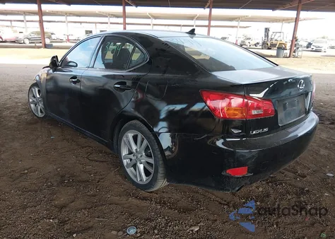 2007 Lexus Is 250 z USA, uszkodzony, nr VIN JTHBK262772030360